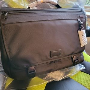 Tumi Alpha FXT Ballistic Briefcase Messenger Bag